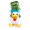 Green1, variant on Minecraft Plush Pillow-- Chicken Jockey Plush Pillow Soft Plushie Stuffed Pillow 14Inches Mutli Chicken