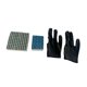 thumbnail image 4 of 100 unids/set puntas de billar puntas para tacos de billar para entusiastas de de juegos Gris, 4 of 8