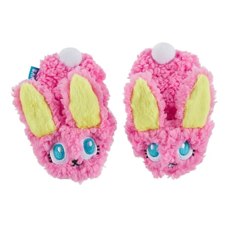 BARK Flopsy and Bobpsy Slippies Dynamic Duo Dog Toys, Barkfest in Bed, For Extra Small to Small Dogs