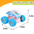 thumbnail image 2 of BESTSKY Toy Cars,Plastics Car Toys for Babies,Inertial Drive Cars Toys,pink1, 2 of 7