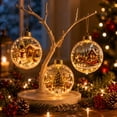 thumbnail image 2 of New Glowing Christmas Story Ornament, Light-Up Diorama with LED Glow, Versatile Mini Scene Display for Branch Table Mantel, Seasonal Decor, 2 of 5