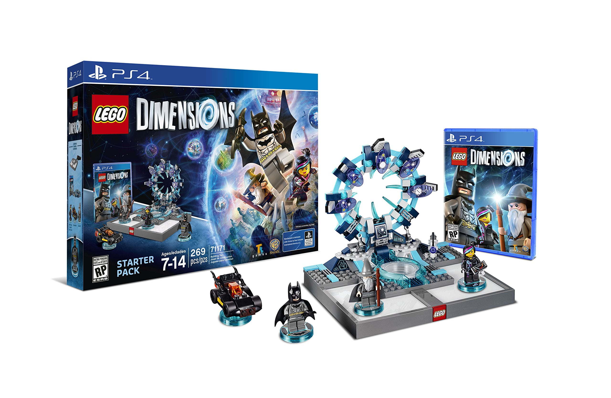 fordom låne Uenighed Warner Bros. LEGO Dimensions Starter Pack (PS4) - Walmart.com