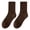 Brown, variant on Women Solid Color Socks Mid Tube Autumn And Qinter All Long Tube Pure Pile Socks Knee High Pantyhose for Women Tights with Ballerina on Them Edgy Vamp Daddy Hoe Sheer Lingerie for Women Family