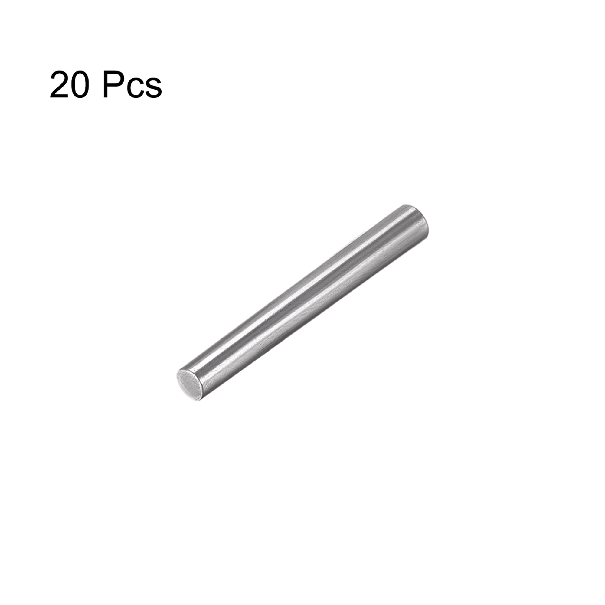 20 Pcs 3mm Small End Diameter 45mm Length GB117 Carbon Steel Taper Pin 