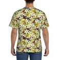 thumbnail image 2 of Naloa Lilies Flowers Men's T-Shirt Sport T-shirt Men's Basic Tee Casual Men's Shirt, Round Neck, Short Sleeves - XX-Large, 2 of 5