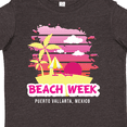 thumbnail image 4 of Inktastic Beach Week Puerto Vallarta Mexico with Palm Trees Girls Toddler T-Shirt, 4 of 5