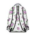 thumbnail image 3 of Pioneer Flower Floral Print Pattern Backpack for School, Cute School Bag with Adjustable Shoulder Straps and Padded Back, 15.3"x11"x7.1", 3 of 5