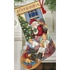 Dimensions Gold Collection Counted Cross Stitch Kit 16" Long-Sweet Dreams Stocking (18 Count)