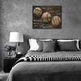 thumbnail image 5 of HFDF Baseball Wall Art Rustic Motivational Baseball Sports Pictures Wall Decor Baseball Poster Inspirational Quotes Canvas Painting Prints Modern Artwork Home Decor for Office Gym 20x16inch Framed, 5 of 6