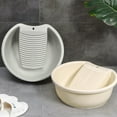thumbnail image 5 of Home Decor Basin Hand Washing Wash Basin Lightweight Board Washtub Lightweight Convenient Laundry Tub Clothes Hand Wash Board Bathroom Products, 5 of 7