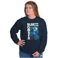thumbnail image 4 of Mega Man Video Game Blue Bomber Unisex Plus Size Sweatshirt Brisco Brands 2X, 4 of 5