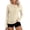 #0180-Beige, variant on Rash Guard for Women Sun Protection Long Sleeve Workout Tops with Pockets Dry Fit Hiking Swim Shirt