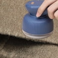 thumbnail image 3 of Portable Electric Remover Fuzz Fabric Cleaning for Clothes Sweater Auto-Off Quickly and Effectively Removing - Blue, 3 of 8