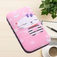 thumbnail image 2 of Kit de cuidado de uñas portátil de 7 piezas con adorable estuche de dibujos animados Juego de manicura con temática de gato, 2 of 2