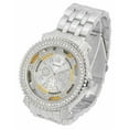 thumbnail image 2 of Men's gold -tone clear CZ clubbing watch 52mm 12.5mm thick case., 2 of 2
