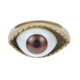 thumbnail image 2 of Alloy Ring Exaggerated Eye Designed Finger Ring Vintage Ring Punk Style Finger Jewelry, 2 of 2