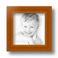 thumbnail image 2 of ArtToFrames 5" x 5" Honey Picture Frame, 5x5 inch Brown Wood Poster Frame (WOM-4093), 1 Pack, 2 of 6