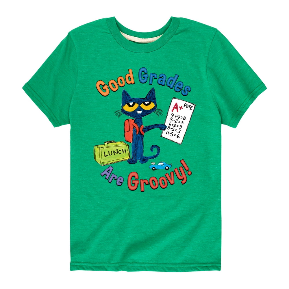 PETE THE CAT Pete The Cat Good Grades Are Groovy Toddler Short