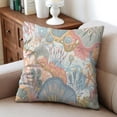thumbnail image 4 of Vintage Chinoiserie Floral Pillow Covers, 18x18 Inch - Pack of 2 Spring-Summer Throw Cushions for Outdoor Decor, Sofa, and Bedroom - Add a Classic Touch to Your Decor, 4 of 7