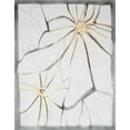 thumbnail image 2 of Lam, Vanna 15x18 White Modern Wood Framed Museum Art Print Titled - Glass Florets I, 2 of 4