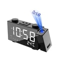 thumbnail image 4 of Proyección Multifuncional Despertador Radio Reloj Led Proyección Rotación De 180 Grados Radio Fm De Alta De Sonido Con Pantalla De Temperatura Sweethay HA020221-00, 4 of 5