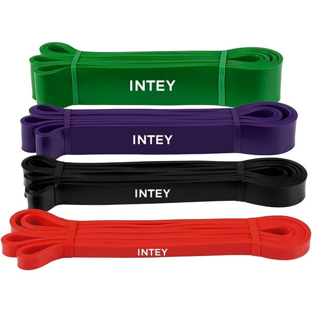 INTEY Pull up Assist Band Exercise Resistance Bands for Workout Body Stretch Powerlifting 
