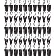thumbnail image 1 of 50pcs Awning Lights Curtain Clips Stainless Steel Curtain Clip Hooks Curtain Hooks, 1 of 5