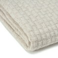 thumbnail image 5 of Chanasya Textured Waffle Acrylic Throw Blanket With Tassels - Lightweight Super Soft Modern Woven Blanket for Couch, Home, Living Room, and Bedroom Décor(50x65 Inches) Blanket, 5 of 6