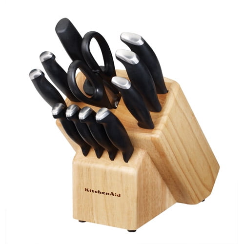 Kitchenaid 12 Piece Stamped Delrin With End Cap Cutlery Set Walmart Com Walmart Com