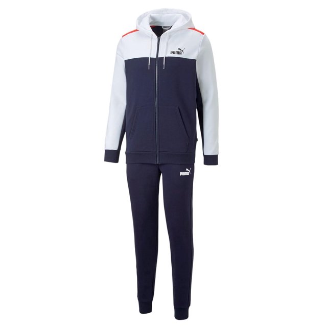 Conjunto Puma ESS + Color Block para Hombre 670037-06 azul marino XL Puma 670037-06 ESS + COLOR BLOCK