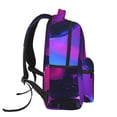 thumbnail image 3 of Disketp Neon Toy Cat Reflections Mochila Estampada para Hombre y Mujer – Mochila Ligera Clásica con Múltiples Bolsillos para Universidad, Trabajo y Viajes-One Size, 3 of 5