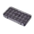 thumbnail image 4 of Caja organizadora de joyas jinwen con tapa transparente Oro, 4 of 5