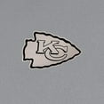 thumbnail image 2 of Men's Antigua  Gray Kansas City Chiefs Insider Quarter-Zip Jacket, 2 of 2