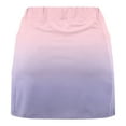 thumbnail image 4 of ITSAME Tennis Skirts for Womens, Plus Size High Waist Pleated Golf Stretch Althletic Skorts Pink, 4 of 5