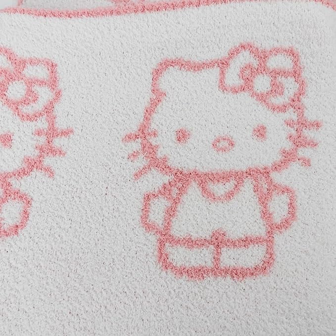 Sanrio Hello Kitty Decorative Throw Blanket - Soft & Cozy 50x60 Inch