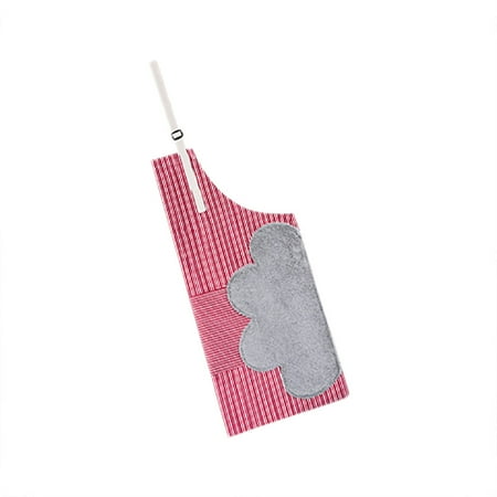 

aoksee Kitchen Utensils Women Kitchen Water Oil Proof Adjustable 2 Side Stitched Pocket Pinstripe Aprons Gift on Clearance