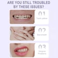 thumbnail image 3 of HOARBOEG Teeth Whitening Toothpaste Teeth Whitening Toothpaste Repair Teeth Whitening Toothpaste Remover Yellow Teeth Reduces Yellow Coloration Clearance Sale, 3 of 9