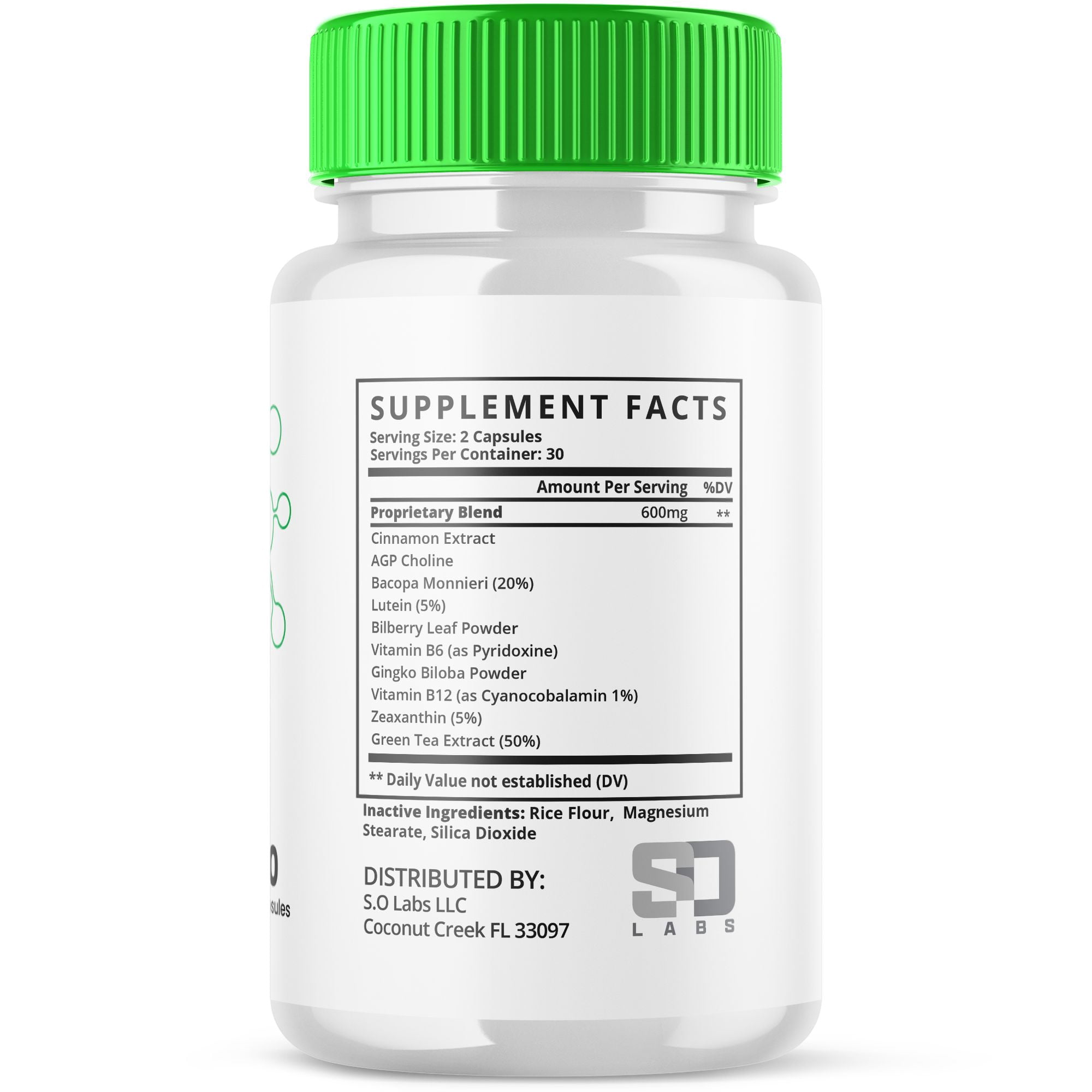 GlucoZen Blood Balance Support Pills Advanced Formula Vitamin Supplement Gluco Zen 180 Capsules