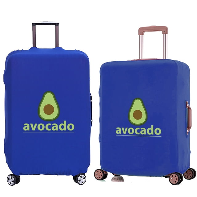 Travel Luggage Protective Cover Avocado Pattern Travel Accessories Elastic Suitcase Case Apply To 18-28inch 8Avocado012 S