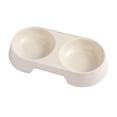 thumbnail image 2 of Comedero doble para gatos Yuyangstore Beige, 2 of 8