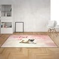thumbnail image 2 of Every Fart is Love Note Pug Guilty Face Happy Valentine's Indoor Rug Dog Lover Gifts Carpet Living Bed Room Sofa Home Decor - 01016, 2 of 5