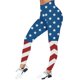 thumbnail image 1 of Gibobby Flare Leggings Leggings deportivos estampados del 4 julio para mujer Pantalones yoga（Azul marino， M), 1 of 5
