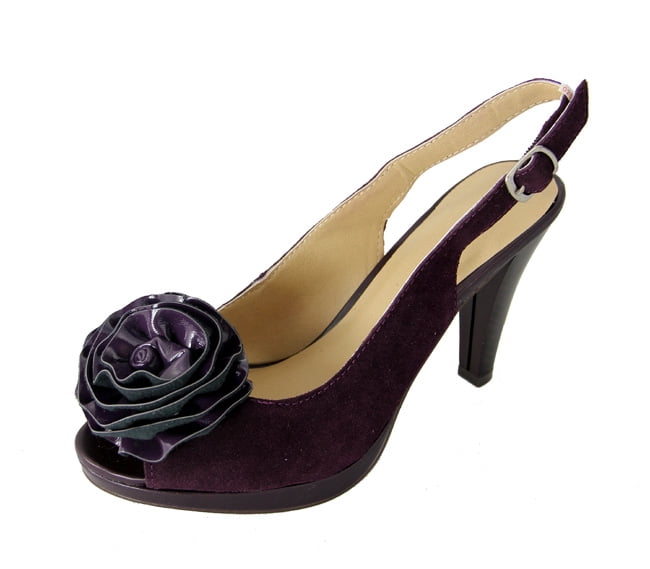 plum purple heels