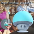 thumbnail image 2 of Portable Cute Mini Wireless Blueteeth Speaker Subwoofer with Silicone Suction for Family Friend Kid, 2 of 4