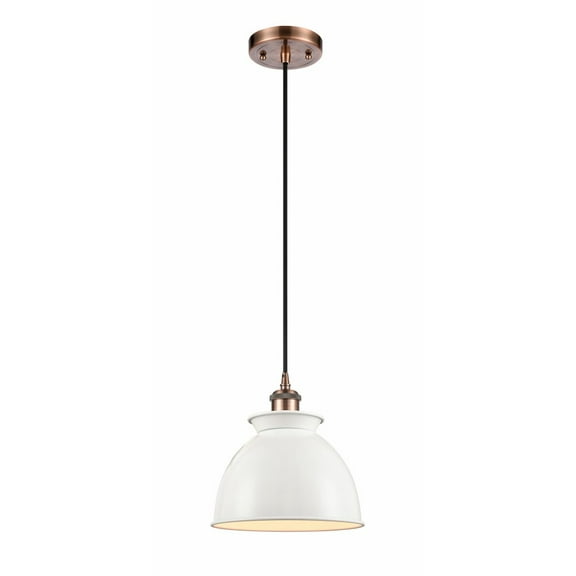 Innovations Lighting - Adirondack - 1 Light Cord Hung Mini Pendant In Industrial
