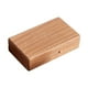 thumbnail image 2 of Caja de madera para guardar joyas, organizador de escritorio Ébano blanco, 2 of 9