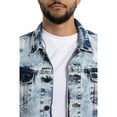 thumbnail image 6 of X RAY Jeans Mens Denim Jacket, Acid Stone, 2XL, 6 of 10