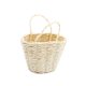 thumbnail image 1 of Cesta tejida para casa de muñecas en miniatura, cesta de almacenamiento, cesta de Picnic con asa para escena, juego de simulación, accesorio de jardín Redondo Hugo Cesta de almacenamiento de casa de muñecas, 1 of 10