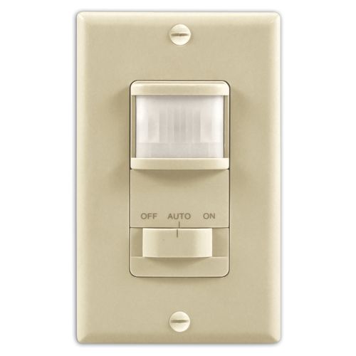 Heath Zenith SL6117IV MotionActivated Wall Light Switch, Ivory