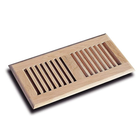 Welland 6 X 12 Wood Vent Floor Register Self Rimming Unfinished